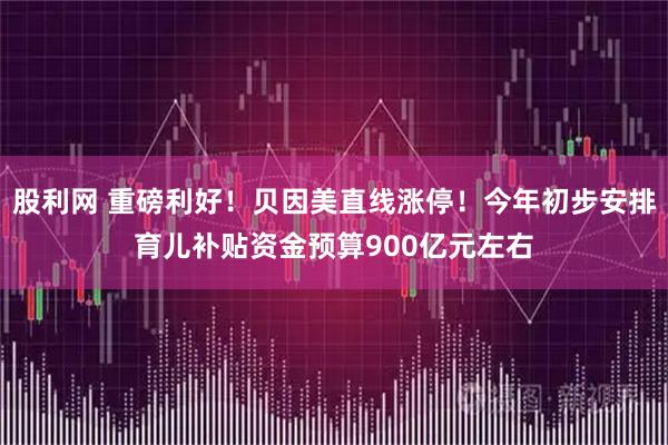 股利网 重磅利好!贝因美直线涨停!今年初步安排育儿补贴资金预算900亿元左右