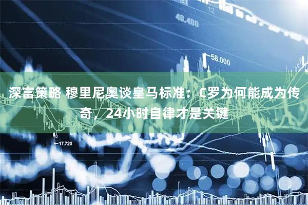 深富策略 穆里尼奥谈皇马标准：C罗为何能成为传奇，24小时自律才是关键